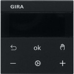 GIRA 5393005 S3000 RTR Display System 55 Schwarz m 