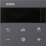 GIRA 539428 S3000 RTR BT System 55 Anthrazit 