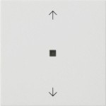 GIRA 549427 Gira eNet Funk Bedienaufs. Pfeile System 55 Reinweiß m 