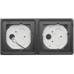 GIRA 5502902 AP-Gehäuse 2f System 106 Verkehrsweiß(lack.) 