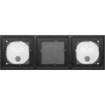 GIRA 551300 Gehäuse flächenbündig 3f System 106 