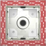 Gira 552100 Gira Einbaudose flächenbündig 1fach für System 106 mit senkrechter und waagerechter Montage zur optimalen 