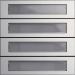 GIRA 5534926 Ruftastenmodul 4f System 106 Aluminium 