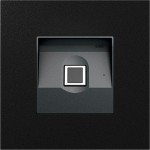 GIRA 5551925 Gira Keyless In Fingerprintmodul System 106 Schwarz m(lack.) 