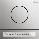 GIRA 5565920 Türstationsmod. System 106 Edelstahl 