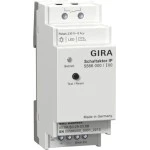 Gira 5566000 Schaltaktor zum Schalten von Licht und Türöffnern über IP mit potenzialfreiem Schaltkontakt 230 V/6 A 