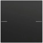 Gira 575174 Wippenset 1-fach passend für Tastsensor 4.70 in Schwarz matt lackiert (Zubehör) 