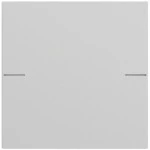 Gira 575176 Wippenset 1-fach passend für Tastsensor 4.70 in grau matt lackiert (Zubehör) 