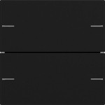 GIRA 5752005 Wippenset 2f Tastsens.4.55 Schwarz m 