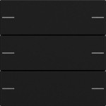 GIRA 5753005 Wippenset 3f Tastsens.4.55 Schwarz m 