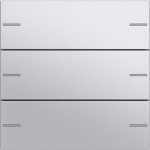 GIRA 575326 Wippenset 3f Tastsens.4.55 F Alu 