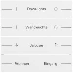 Gira 576470 Wippenset 4-fach individuell passend für Tastsensor 4.70 in Reinweiß glänzend (Zubehör) 