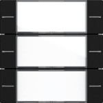 GIRA 5773005 Wippenset 3f BSF Tastsens.4.55 Klar/Schwarz m 