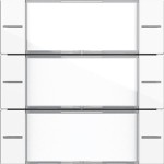 GIRA 577303 Wippenset 3f BSF Tastsens.4.55 Klar/Reinweiß 