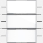 GIRA 577327 Wippenset 3f BSF Tastsens.4.55 Klar/Reinweiß m 