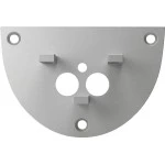 Gira 814126 Standfuß passend für Gira Energiesäule 1400 - 1600 mm in Aluminiumoptik 