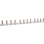 Gira 831400 Set mit 6 einpoligen Phasenschienen und 4 Endkappen als Zubehör für Gira One und KNX Schaltaktor 24fach 