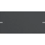 Gira 8332928 Wippe 2-fach für Tastsensor 4.95 in Aluminium Anthrazit lackiert, passend für TS4 Serie 