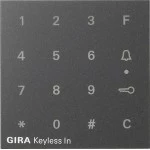 Gira 851328 Aufsatz Codetastatur in Anthrazit passend für das System 55 Programmübergreifend von 