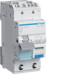 Hager ADS970D FI/LS Fehlerstrom-Leitungsschutzschalter 1P+N 6kA C-20A 30mA Typ A QuickConnect 