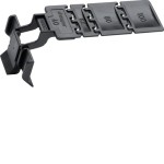 Hager BA7CLIP Klammer aus Polystyrol zu Verdrahtungskanal BA7/HA7 ab Breite 40mm 10 Stück 