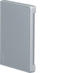 Hager BR651006LAN Endstück schnittkaschierend zu BR/H/N/A 68x100mm Oberteil 80mm halogenfrei lackiert alu 