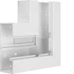 Hager BR6517059016 Flachwinkel aus Grundprofil zu BR 68x170mm Oberteil 80mm verkehrsweiß 