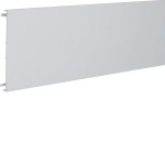 Hager BR7017027035 Brüstungskanal-Oberteil zu BR mit Oberteil 120mm aus PVC lichtgrau 2 Meter 