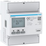 Hager ECP380D Energiezähler 3phasig direkt 80A 4TE S0 MID 