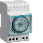 Hager EH171 Schaltuhr elektromechanisch mit Gangreserve Wochenuhr 1W 16A 