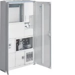 Hager FP93W15N-L Wandler- und Messschrank univers N zur Aufn der ZWT bis Gr2 RfZ und APZ links leer 