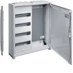 Hager FWB42K1 Feldverteiler AP,univers ,IP31,SKII 48PLE+Mediafeldig mit geschlossener Tür 650x550x161mm QC 