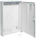 Hager FWB52D Feldverteiler AP univers IP44 SKII 120PLE 2x5 Reihen 800x550x161mm leer mit Tür 