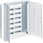 Hager FWB63K1 Feldverteiler AP,univers 144PLE+Mediafeldig mit geschlossener Tür 950x800x161mm QC 