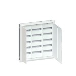 Hager FWU53A Feldverteiler UP 180PLE mit univers IP30 SKII Nischenmaße 807x815x115mm 