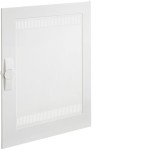Hager FZ010NM Tür univers rechts Media geschlitzt RAL9010 für Schrank IP3X 800x550mm 