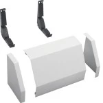 Hager FZ441 Kabelrangierkanal 1-feldig Wandmontage HxBxT195x300x155mm RAL9010 