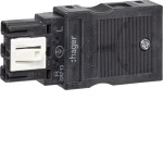 Hager G4713 Ausgangsstecker Wago 3-polig für starre und feindrahtige Leiter 1,5-2,5mm² 