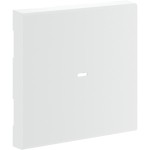Hager GW1C9016 Wippe 1-fach mit Linse für Tastsensormodul für Rahmenblende 55 halogenfrei verkehrsweiß 