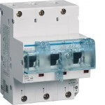Hager HTN325C SLS-Schalter (SH-Schalter Hauptsicherungsautomat), 3-polig, Cs-Charakteristik, 25A, zur Installation auf Hutschienen 