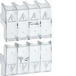 Hager HZC218 Klemmenabdeckungen für Lasttrenn-/umschalter 100-160A 4polig 