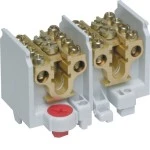 Hager K25A Hauptleitungsabzweigklemme 2-polig je Pol 1x35mm² - 4x25mm² 