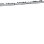 Hager KDN463BZ Phasenschiene 3P+N Gabelanschluss 10mm² für ARFxxxD 24TE 