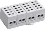 Hager KH35A Hauptleitungsabzweigklemme 4polig 2x35mm²-2x25mm² je Pol IP20 Farbe: Grau 