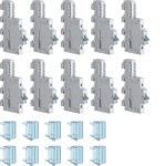 Hager KU9S16HZ Sammelschienen-LS, 6A, 25kA, 2-p., 2 Abgänge, inkl. Plombierh., VPE=10 