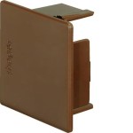 Hager LF4004068014 Endstück halogenfrei zu Leitungsführungskanal LF 40x40mm braun 