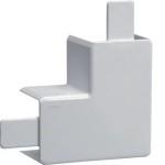 Hager LFF2003557035 Flachwinkel schnittkaschierend halogenfrei zu LF 20x33mm lichtgrau 