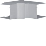 Hager LFF600647030 Inneneck einstellbar schnittkaschierend PC/ABS halogenfrei LF 60x60mm steingrau 