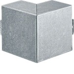 Hager LFS400603VERZ Außeneck schnittkaschierend aus Stahlblech zu LFS 40x60mm verzinkt 