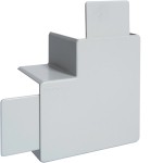 Hager M54457035 Flachwinkel aus PVC zu Leitungsführungskanal LF 60x60mm lichtgrau 